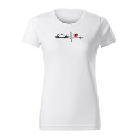 T-SHIRT ♀ | HEARTBEAT - CLASSIC | XL | WEISS |...