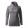 HOODIE ♀ | HEARTBEAT - CLASSIC | XXL | STAHLGRAU | VORDERSEITE | MAZDA/MX5/NC