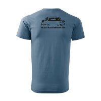 T-SHIRT ♂ | ND-FORUM | XL | DENIM | VORDER&RÜCKSEITE | MAZDA/BASIC