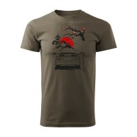 11/23 | T-SHIRT ♂ | NOVEMBER  | XL | ARMY | VORDERSEITE |...