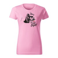 T-SHIRT ♀ | LOVE | Größe: S (Rosa) NA