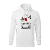 11/23 | HOODIE ♂ | NOVEMBER | XL | WEISS | VORDERSEITE |...