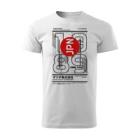 01/24 | T-SHIRT ♂ | JANUAR | M | WEISS | VORDERSEITE |...