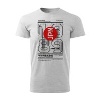 01/24 | T-SHIRT ♂ | JANUAR | XL | HELLGRAUMELIERT |...