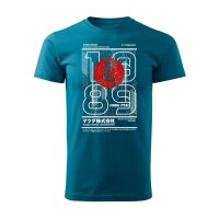 01/24 | T-SHIRT ♂ | JANUAR | XL | PETROLBLAU |...