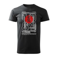 01/24 | T-SHIRT ♂ | JANUAR | L | EBONYGRAU | VORDERSEITE...