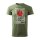 01/24 | T-SHIRT ♂ | JANUAR | M | KHAKI | VORDERSEITE | MAZDA/MX5