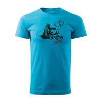 02/24 | T-SHIRT ♂ | FEBRUAR | L | TUERKISBLAU |...