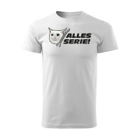 T-SHIRT ♂ | ALLES SERIE | L | WEISS | VORDERSEITE | BASIC