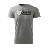 T-SHIRT ♂ | ALLES SERIE | XXL | DUNKELGRAUMELIERT |...