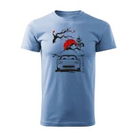 04/24 | T-SHIRT ♂ | APRIL | XXL | HELLBLAU | VORDERSEITE...