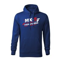 HOODIE ♂ | NICHT THERAPIERBAR | L | koenigsblau |...