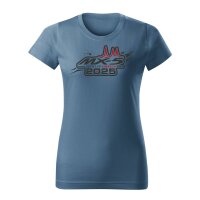 T-SHIRT ♀ | EIN-MX5-Event 2025 | L | denim | Vorderseite...