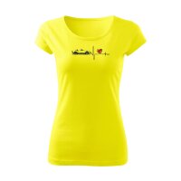 T-SHIRT ♀ | BOATNECK | HEARTBEAT - CLASSIC | M |...